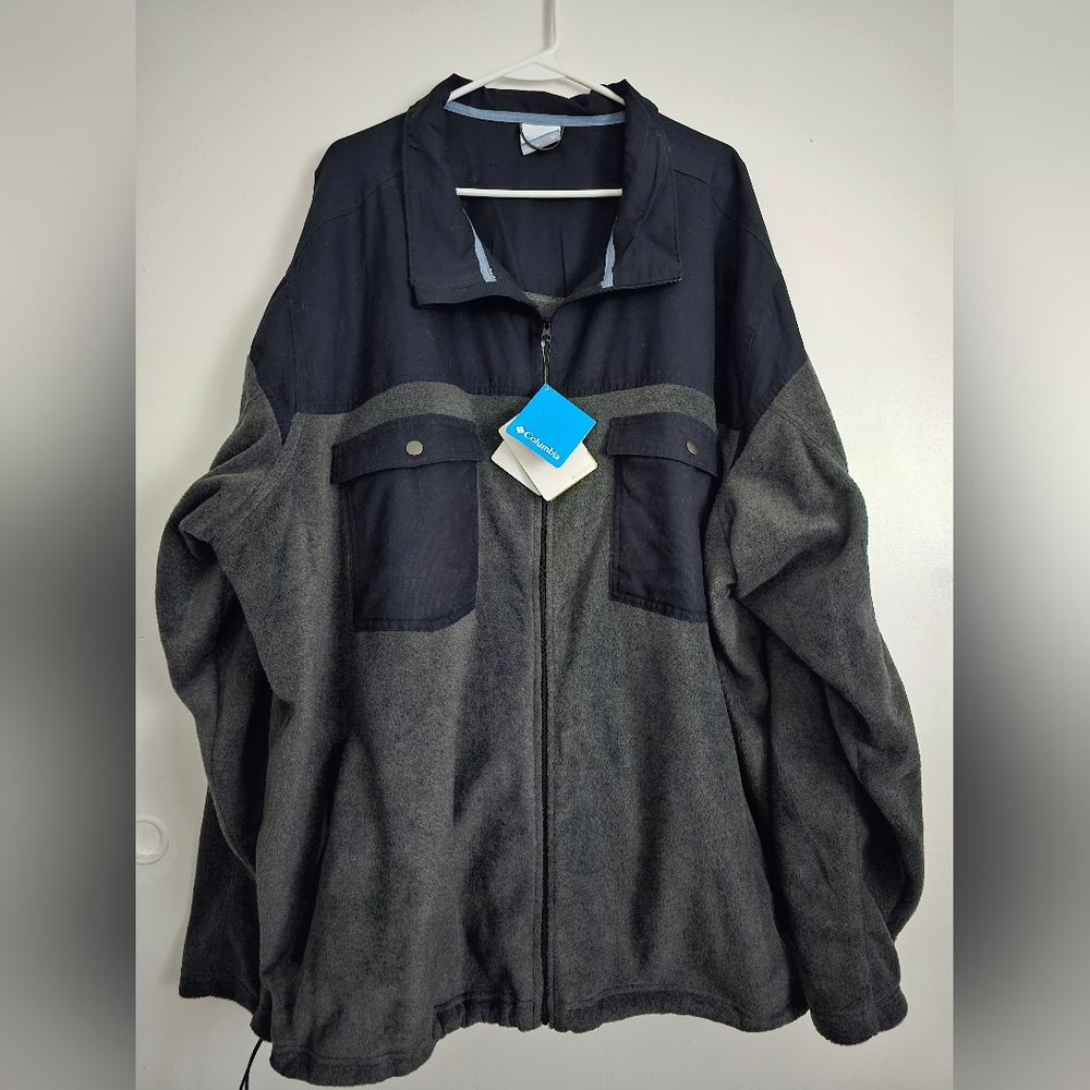 Columbia Steens Mountain Full Zip Omni-shield Fleece Jacket Mens 5X